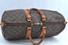 Authentic Louis Vuitton Monogram Keepall 45 Travel Boston Bag M41428 LV K7361