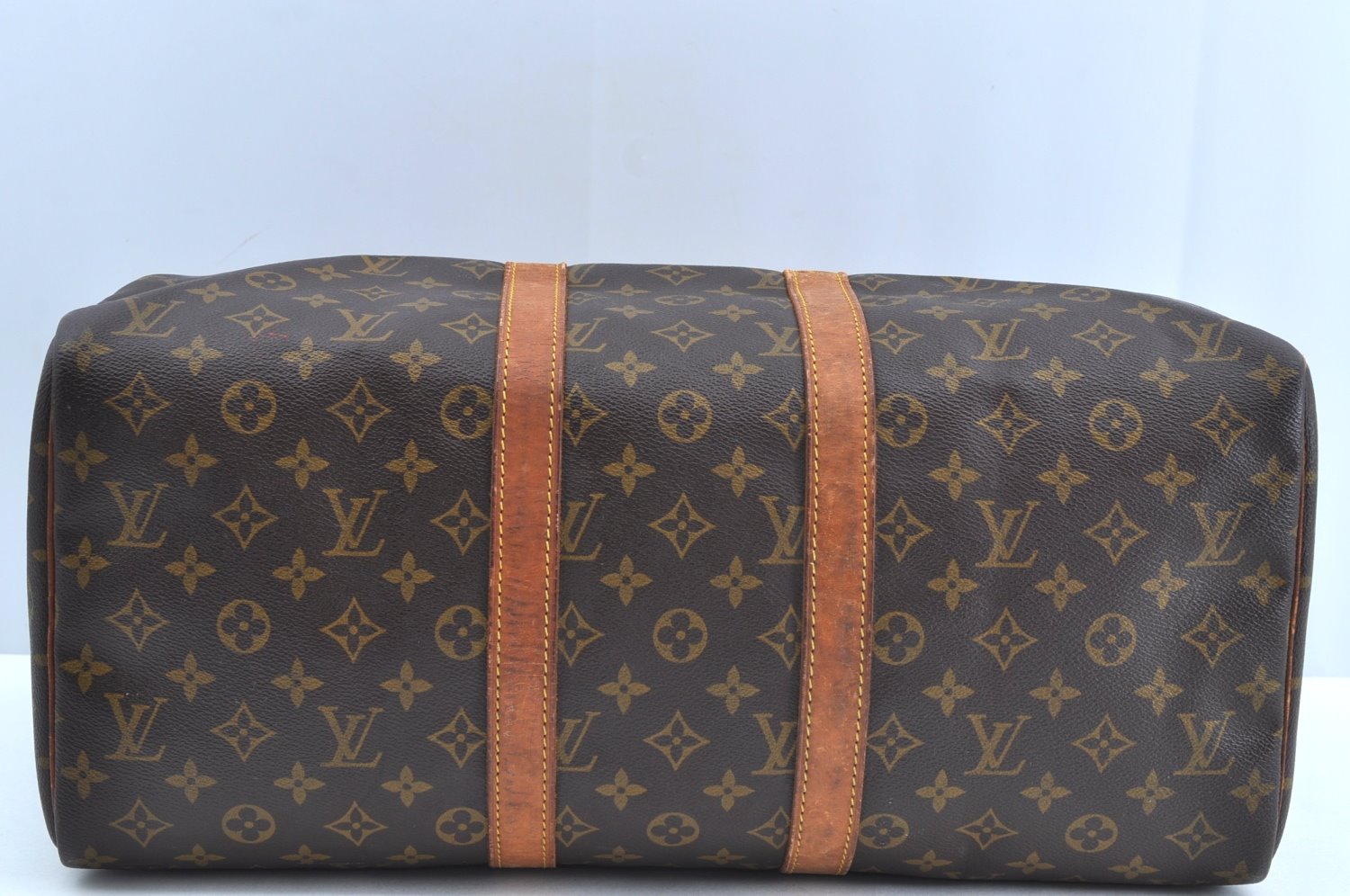 Authentic Louis Vuitton Monogram Keepall 45 Travel Boston Bag M41428 LV K7361