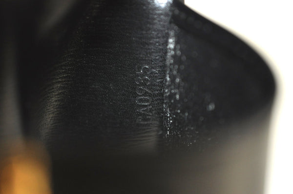 Authentic Louis Vuitton Epi Multicles 4 Key Case Black M63822 LV K7366