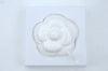 Authentic CHANEL Camellia Paper Weight Ceramic White CC Box K7370