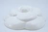 Authentic CHANEL Camellia Paper Weight Ceramic White CC Box K7370