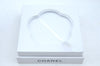 Authentic CHANEL Camellia Paper Weight Ceramic White CC Box K7370