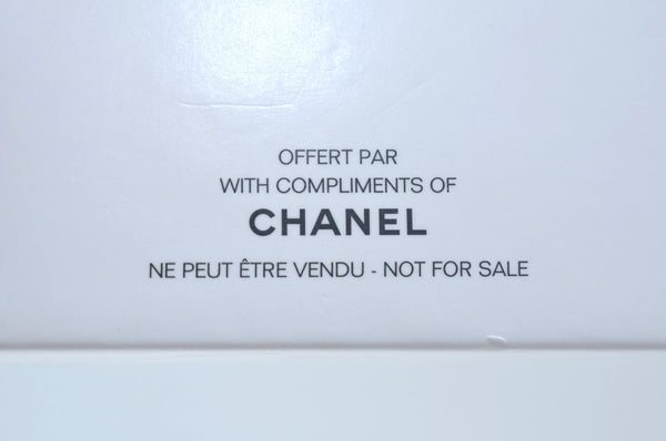 Authentic CHANEL Camellia Paper Weight Ceramic White CC Box K7370