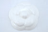 Authentic CHANEL Camellia Paper Weight Ceramic White CC Box K7371