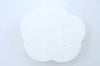 Authentic CHANEL Camellia Paper Weight Ceramic White CC Box K7371