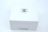 Authentic CHANEL Camellia Paper Weight Ceramic White CC Box K7371