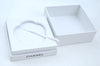 Authentic CHANEL Camellia Paper Weight Ceramic White CC Box K7371