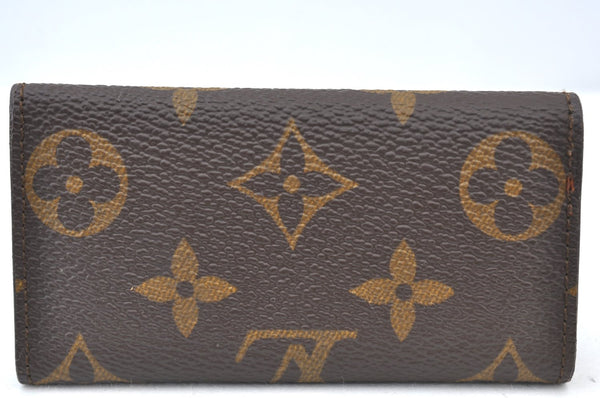 Authentic Louis Vuitton Monogram Multicles 4 Hooks Key Case M62631 LV Box K7374