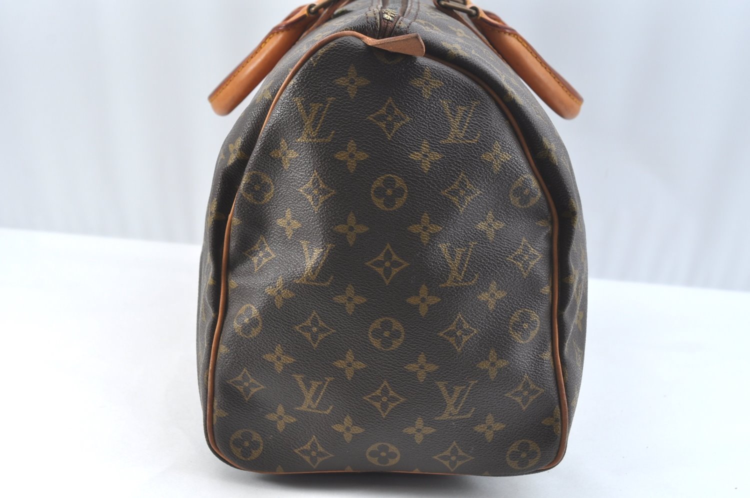 Authentic Louis Vuitton Monogram Keepall 45 Travel Boston Bag M41428 LV K7379