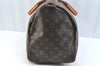 Authentic Louis Vuitton Monogram Keepall 45 Travel Boston Bag M41428 LV K7379