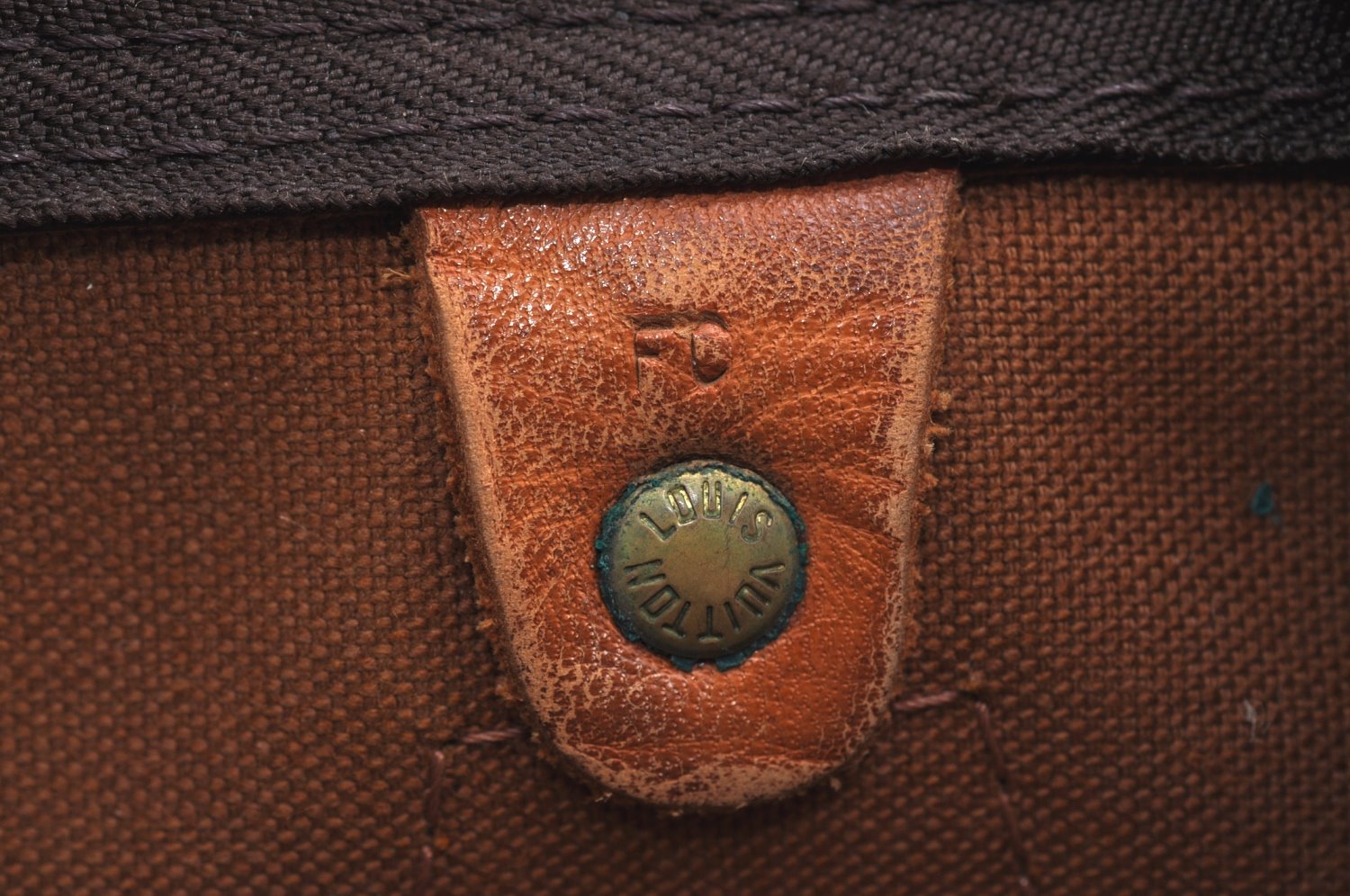 Authentic Louis Vuitton Monogram Speedy 35 Hand Boston Bag M41524 LV K7384