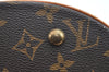 Authentic Louis Vuitton Monogram Bucket PM Shoulder Tote Bag M42238 Junk K7385
