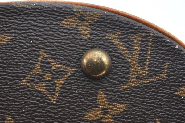 Authentic Louis Vuitton Monogram Bucket PM Shoulder Tote Bag M42238 Junk K7385