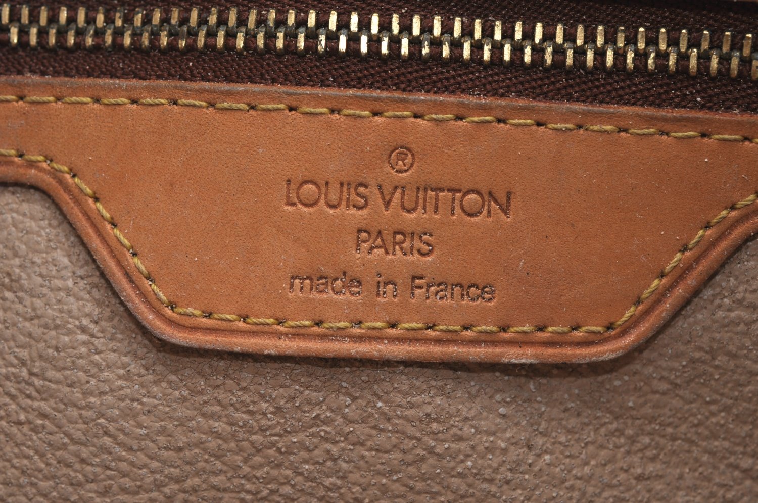 Authentic Louis Vuitton Monogram Bucket PM Shoulder Tote Bag M42238 Junk K7385