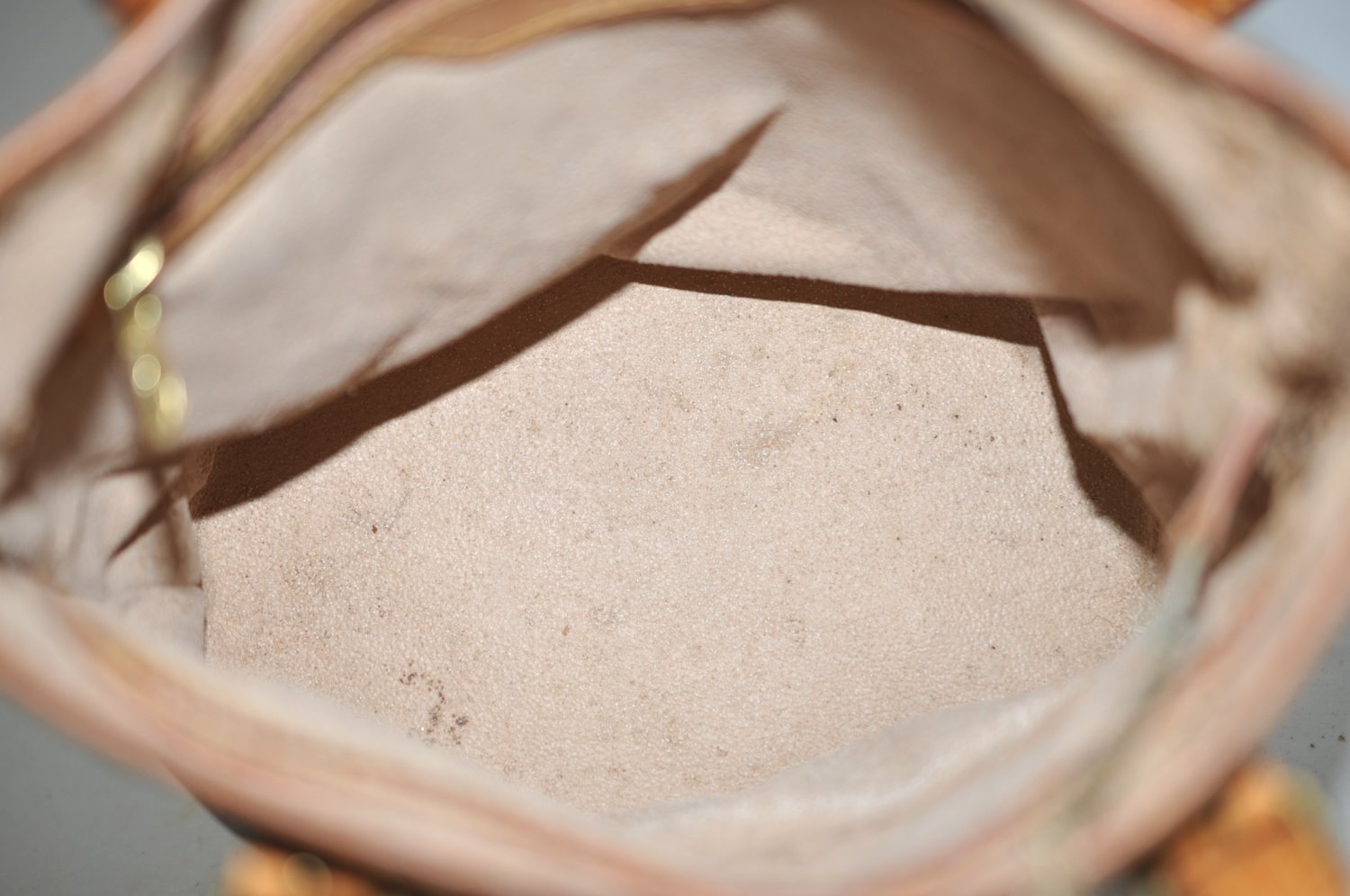 Authentic Louis Vuitton Monogram Bucket PM Shoulder Tote Bag M42238 Junk K7385