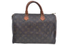 Authentic Louis Vuitton Monogram Speedy 30 Hand Boston Bag M41526 LV K7386