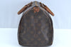 Authentic Louis Vuitton Monogram Speedy 30 Hand Boston Bag M41526 LV K7386