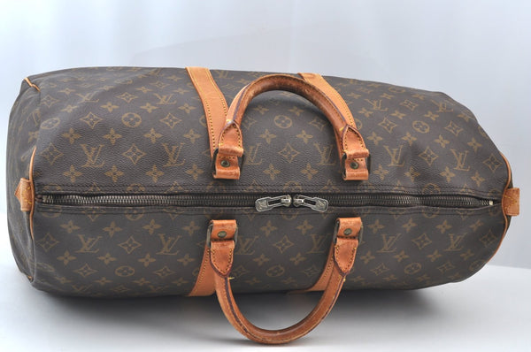 Authentic Louis Vuitton Monogram Keepall 50 Travel Boston Bag M41426 LV K7390