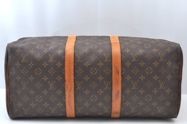 Authentic Louis Vuitton Monogram Keepall 50 Travel Boston Bag M41426 LV K7390