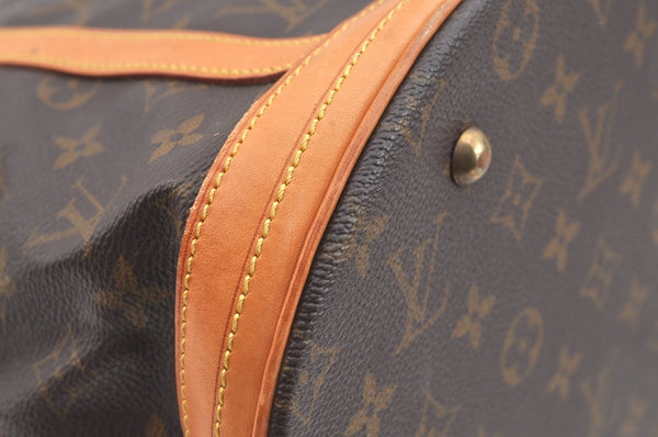 Authentic Louis Vuitton Monogram Bucket GM Shoulder Tote Bag M42236 Junk K7391