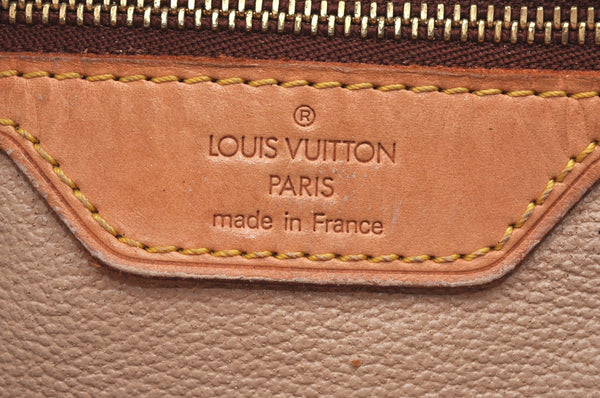Authentic Louis Vuitton Monogram Bucket GM Shoulder Tote Bag M42236 Junk K7391