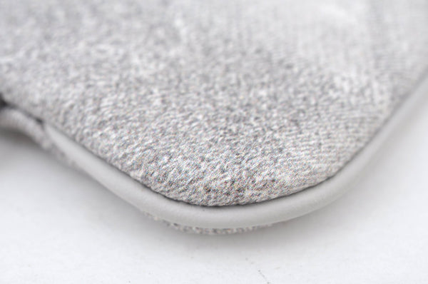 Authentic Louis Vuitton Damier Salt Trio Messenger Pouch Purse Gray LV K7396