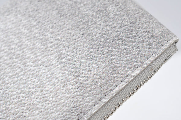 Authentic Louis Vuitton Damier Salt Trio Messenger Pouch Purse Gray LV K7396