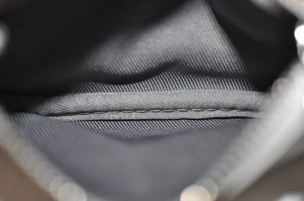 Authentic Louis Vuitton Damier Salt Trio Messenger Pouch Purse Gray LV K7396