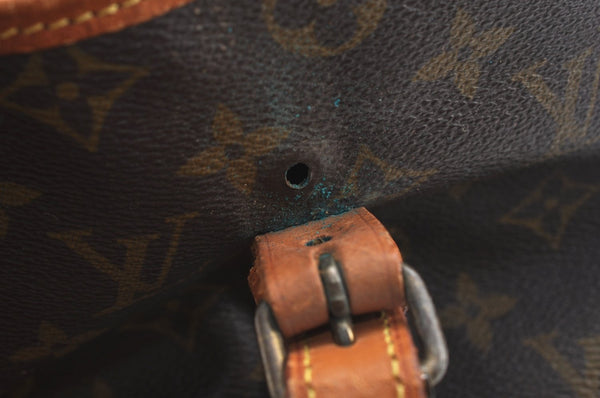 Authentic Louis Vuitton Monogram Bucket GM Shoulder Tote Bag Old Model LV K7409