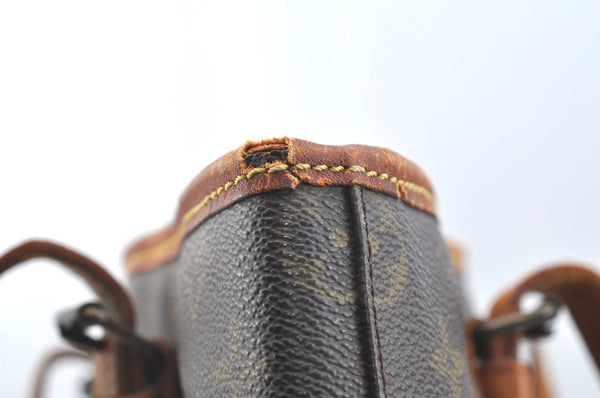 Authentic Louis Vuitton Monogram Bucket GM Shoulder Tote Bag Old Model LV K7409