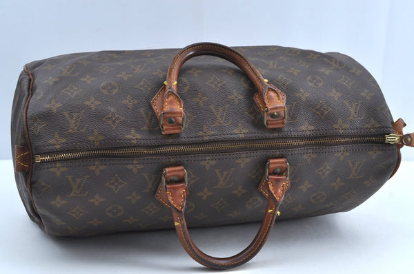 Authentic Louis Vuitton Monogram Speedy 40 Hand Boston Bag Old Model LV K7415