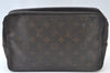 Auth Louis Vuitton Monogram Trousse Toilette 28 Clutch Bag M47522 Junk K7429