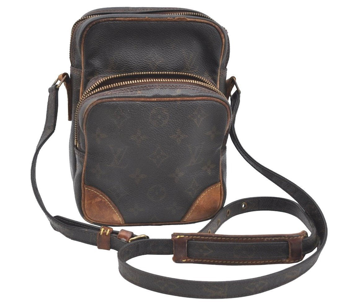 Authentic Louis Vuitton Monogram Amazone Shoulder Cross Bag M45236 LV Junk K7430