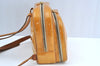 Authentic Louis Vuitton Vernis Murray Backpack Yellow M91040 LV K7431