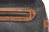 Authentic Louis Vuitton Monogram Marly Dragonne Clutch Bag Old Model Junk K7437