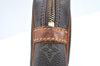 Authentic Louis Vuitton Monogram Marly Dragonne Clutch Bag Old Model Junk K7437