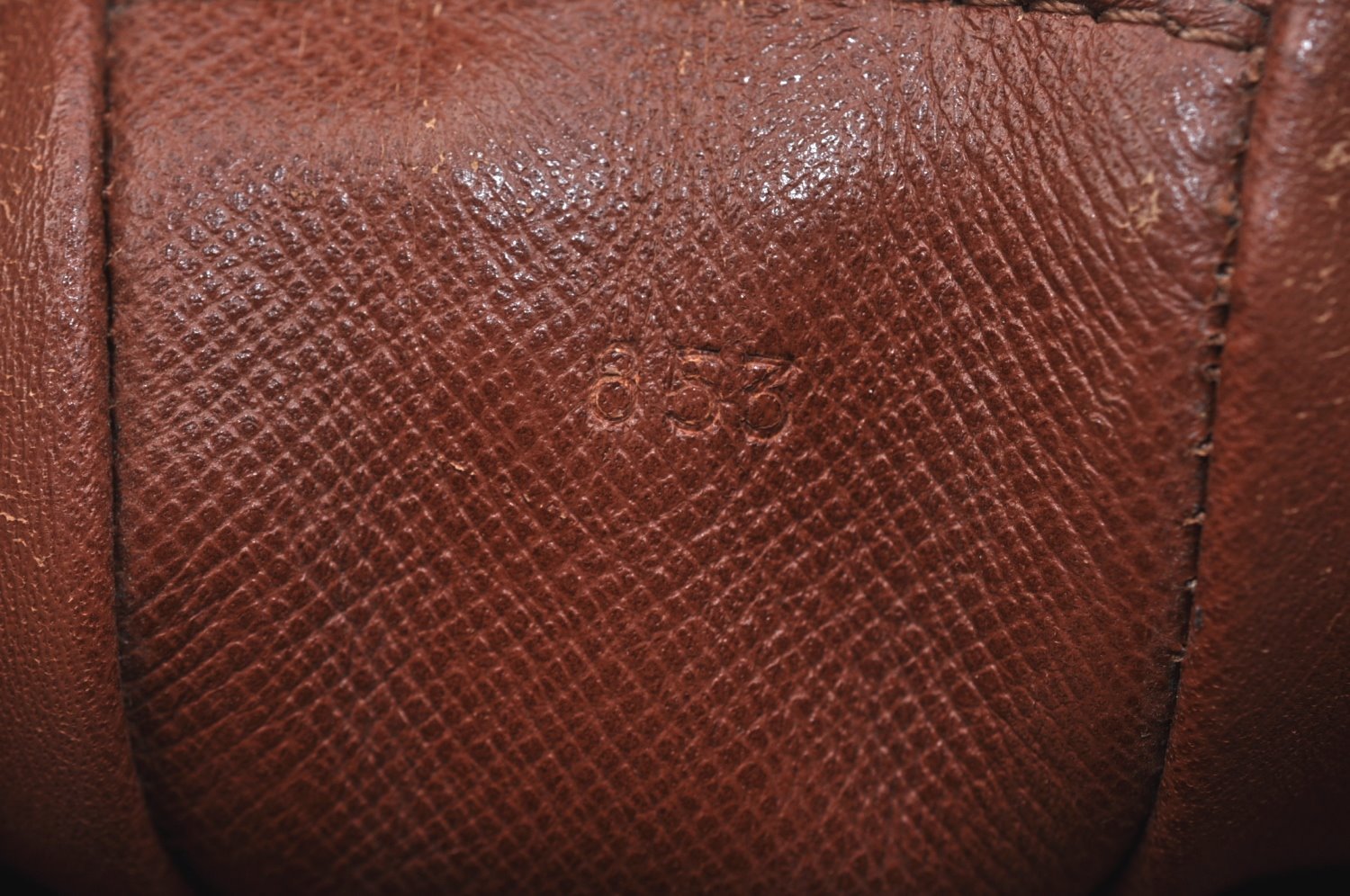 Authentic Louis Vuitton Monogram Marly Dragonne Clutch Bag Old Model Junk K7437