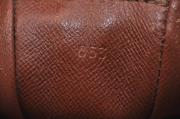 Authentic Louis Vuitton Monogram Marly Dragonne Clutch Bag Old Model Junk K7437