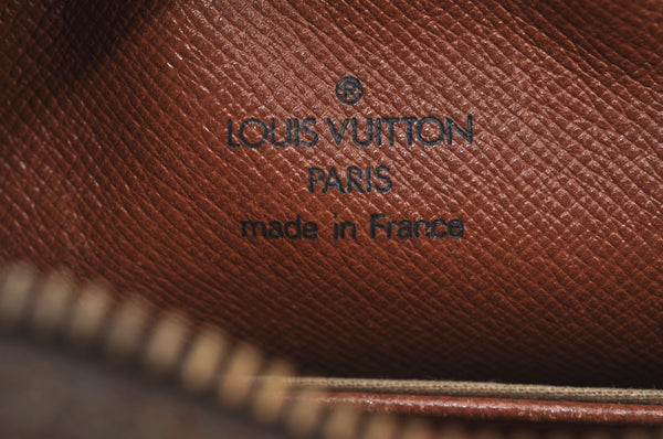 Authentic Louis Vuitton Monogram Compiegne 23 Clutch Hand Bag M51847 Junk K7438