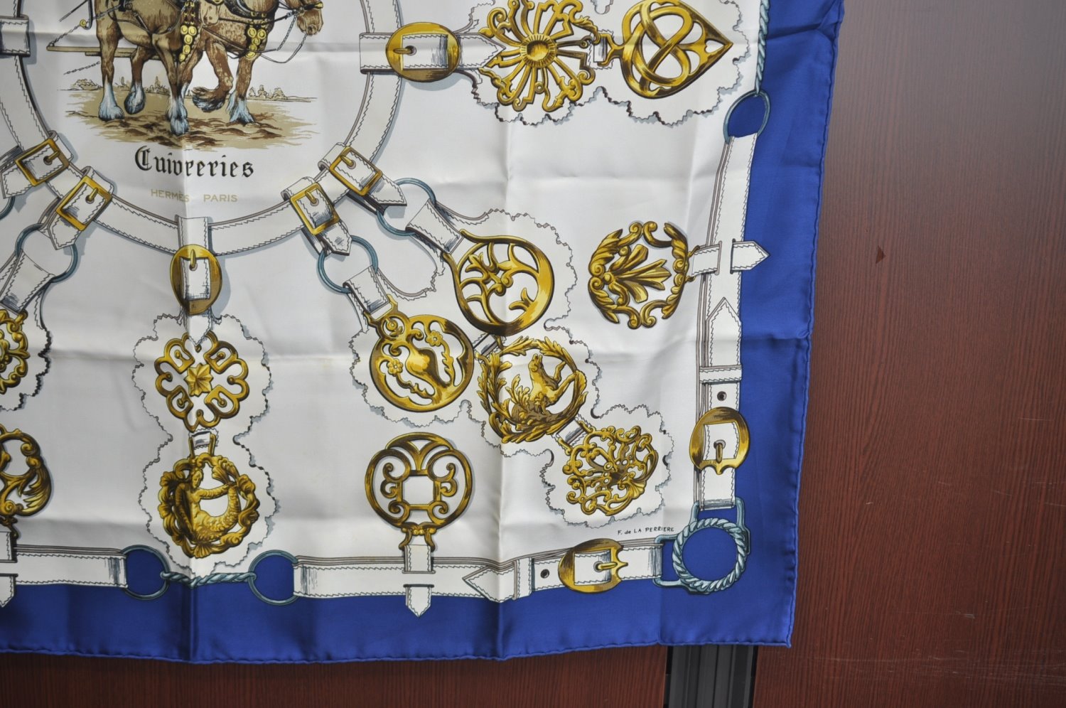 Authentic HERMES Carre 90 Scarf 