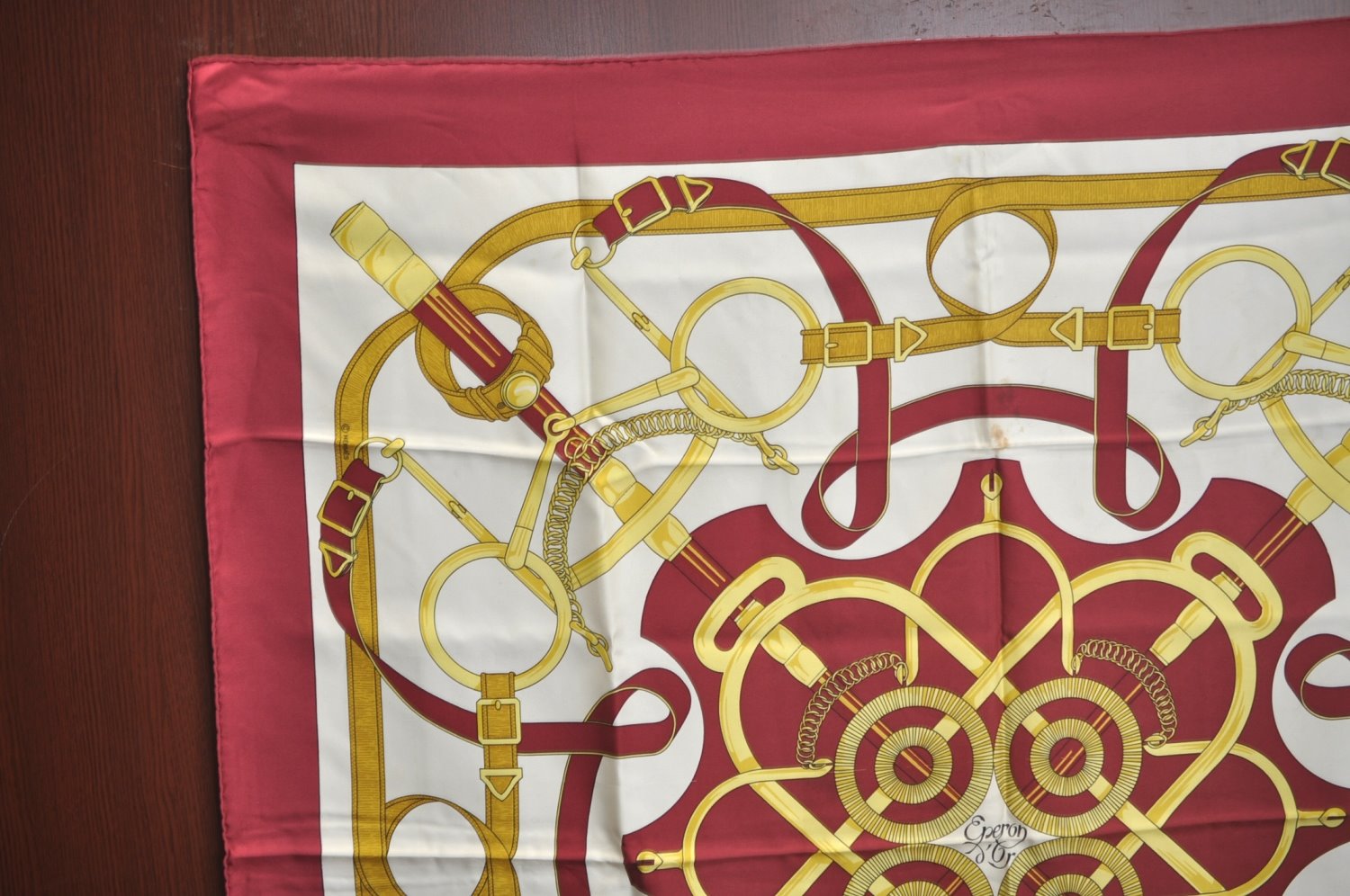 Authentic HERMES Carre 90 Scarf 