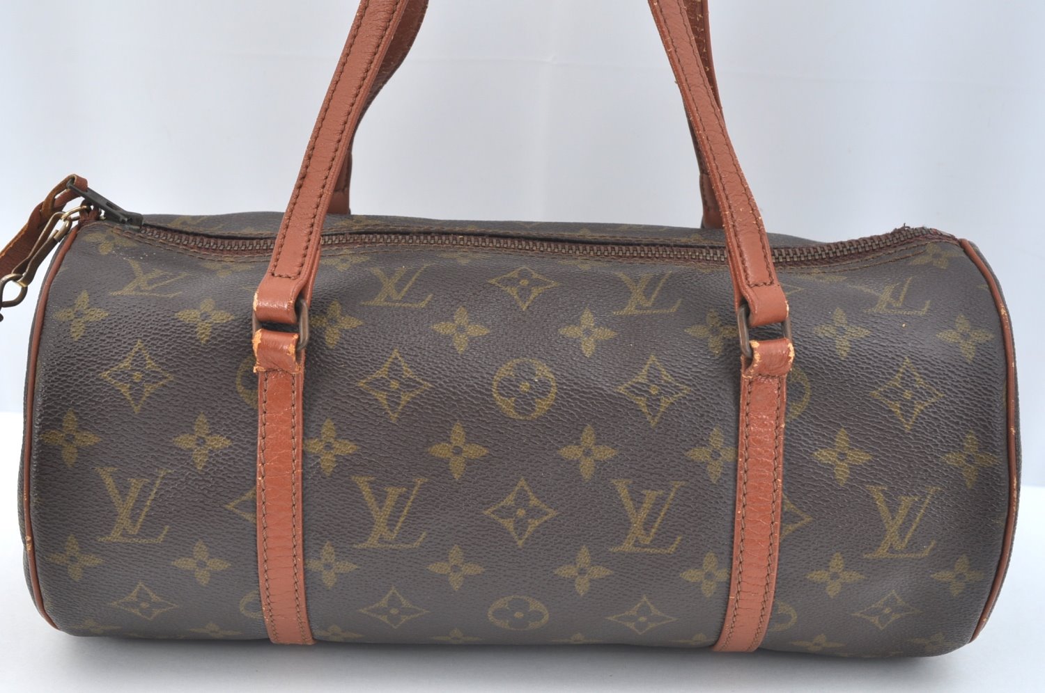 Authentic Louis Vuitton Monogram Papillon 30 Hand Bag Old Model LV K7456