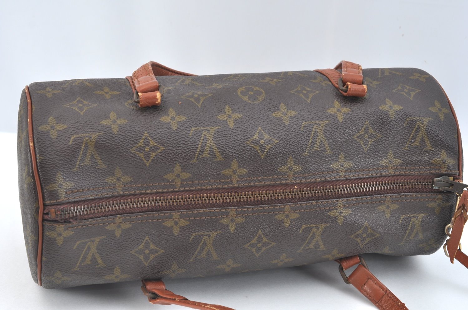Authentic Louis Vuitton Monogram Papillon 30 Hand Bag Old Model LV K7456