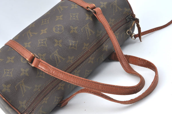 Authentic Louis Vuitton Monogram Papillon 30 Hand Bag Old Model LV K7456