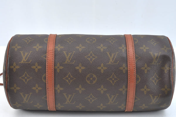 Authentic Louis Vuitton Monogram Papillon 30 Hand Bag Old Model LV K7456