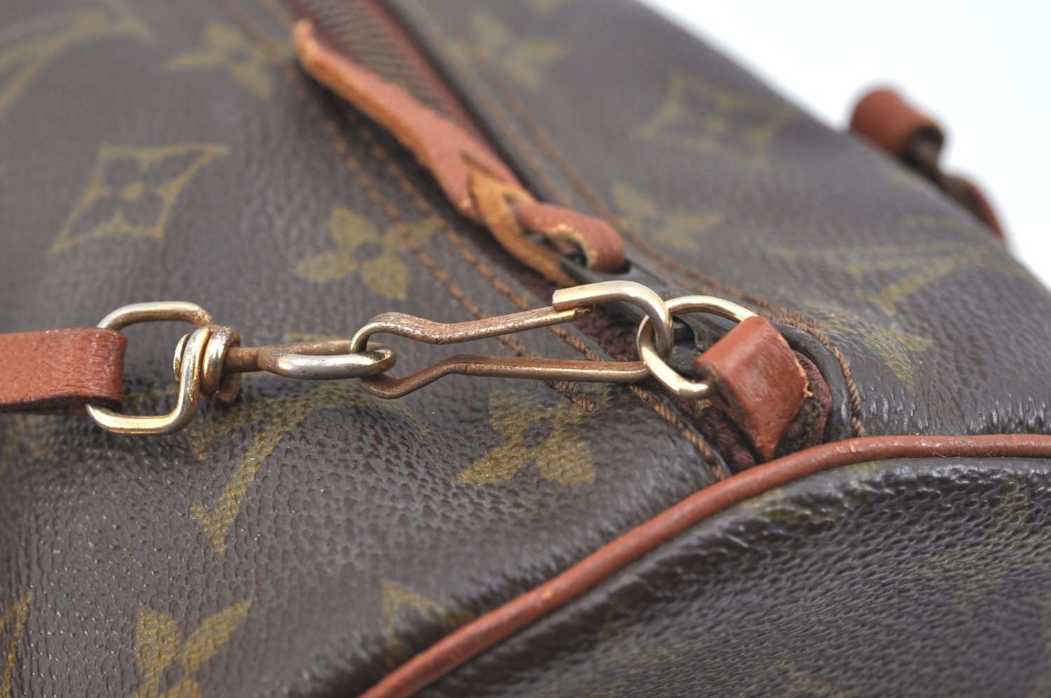 Authentic Louis Vuitton Monogram Papillon 30 Hand Bag Old Model LV K7456