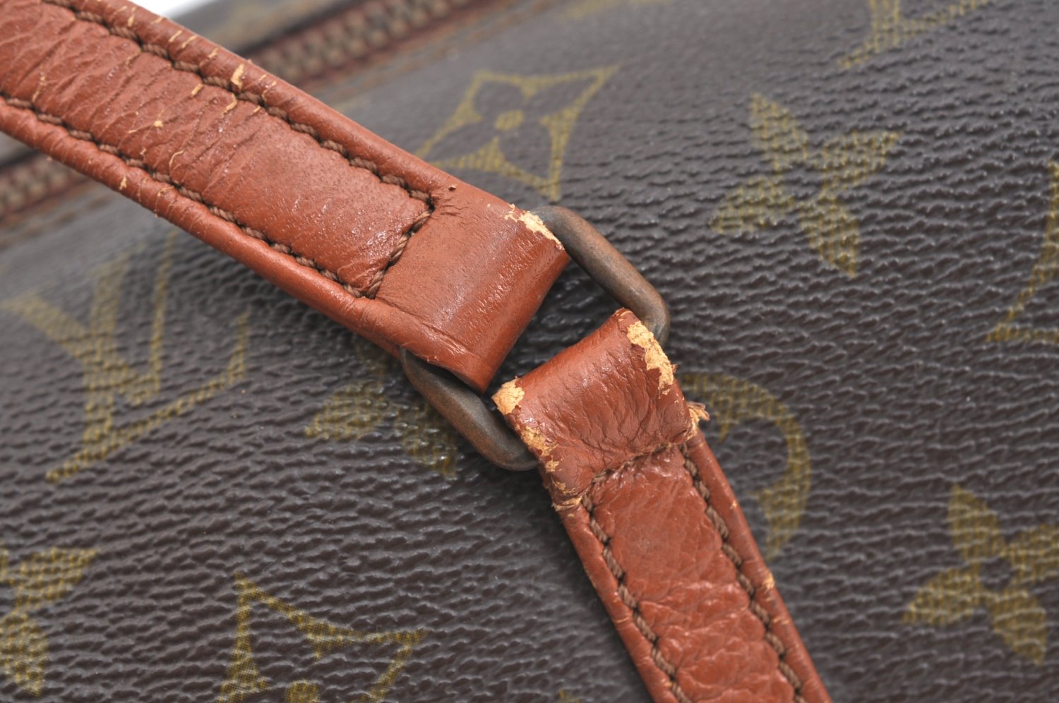 Authentic Louis Vuitton Monogram Papillon 30 Hand Bag Old Model LV K7456