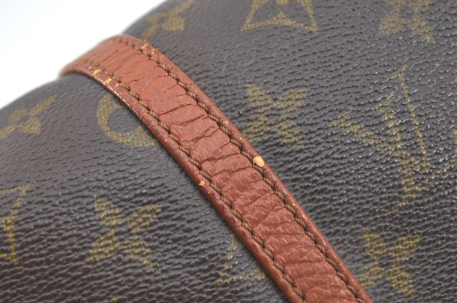 Authentic Louis Vuitton Monogram Papillon 30 Hand Bag Old Model LV K7456