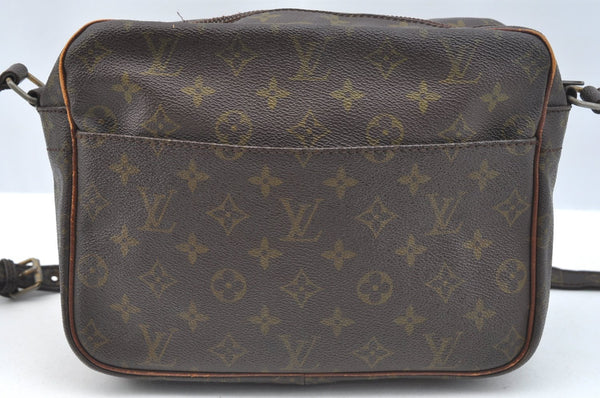 Authentic Louis Vuitton Monogram Nile Shoulder Cross Body Bag Old Model LV K7458