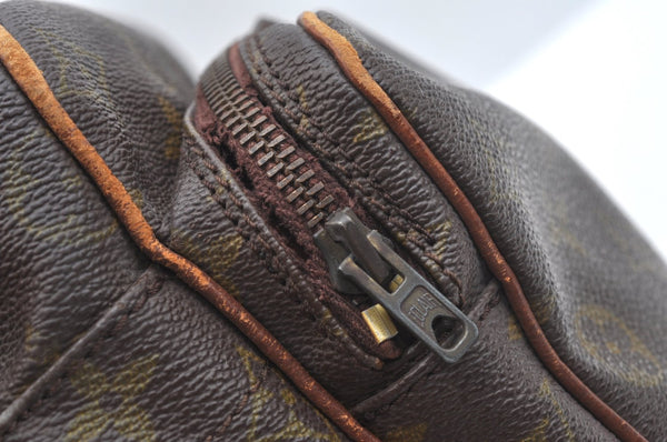 Authentic Louis Vuitton Monogram Nile Shoulder Cross Body Bag Old Model LV K7458